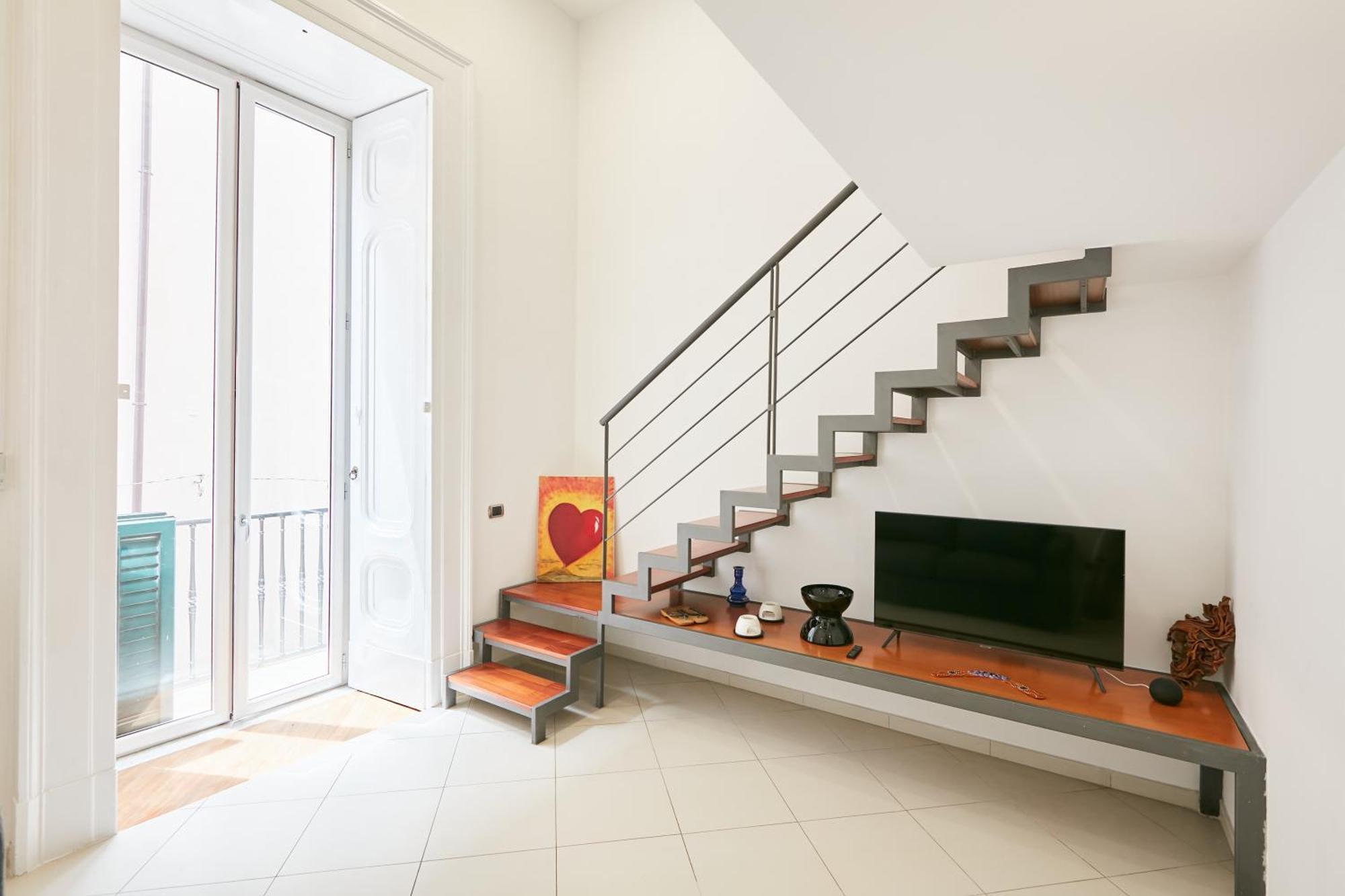 נאפולי Design & Studio Duplex At National Museum מראה חיצוני תמונה